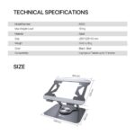 Laptop Cooler Fantech NS10 crni - Image 2