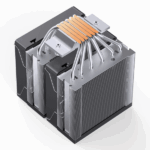 CPU Hladnjak Jonsbo CR-3000E DualTower RGB 260W TDP CRNI - Slika 5