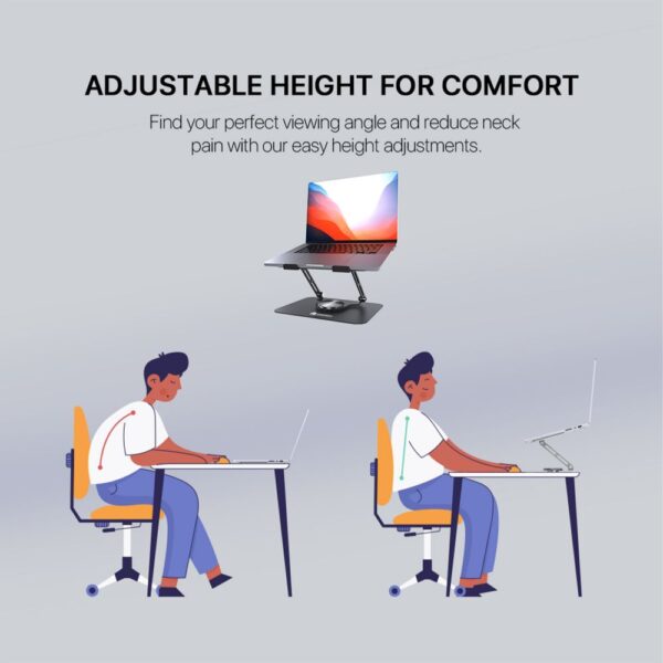 Laptop Cooler Fantech NS10 crni - Image 4