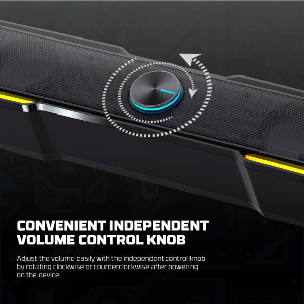 Bluetooth zvucnik Fantech GS305 BEAT BAR crni - Image 4