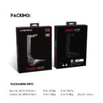 Stalak za slusalice Fantech AC304 Tower II crni - Image 6