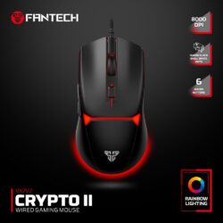 Mis Gaming Fantech VX7V2 Crypto II crni