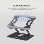 Laptop Cooler Fantech NS10 crni - Image 7