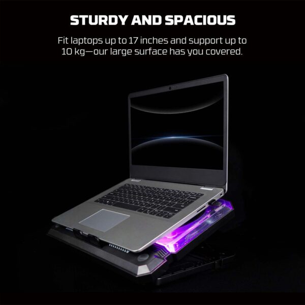 Laptop Cooler Fantech NC21 RGB crni - Image 10