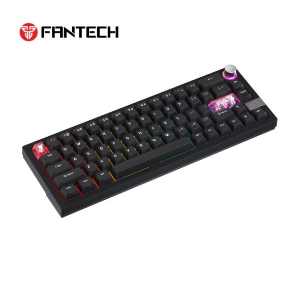 Tastatura Mehanicka Gaming Fantech MK920 RGB Maxfit 6 Wireless black (Brown switch) - Image 8