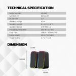 Bluetooth zvucnik Fantech GS304 GROOVE crni - Image 5