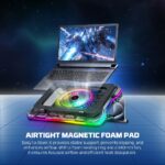 Laptop Cooler Fantech NC22 RGB crni - Image 4