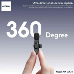 Bežični mikrofon za snimanje telefonom dual receiver