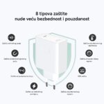 Punjač Honor Super Charge GaN Slim 100W beli - Slika 2