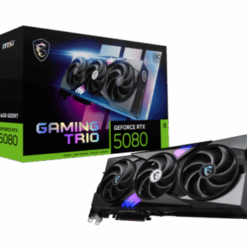 SVGA MSI RTX 5080 Gaming Trio OC 16GB GDDR7, V531-005R