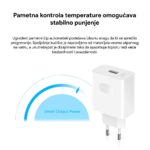 Punjac Honor Super Charge 66W sa kablom beli - Slika 5