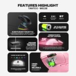 Wireless Gaming Mis Fantech WG13E Tanto E crni - Slika 9