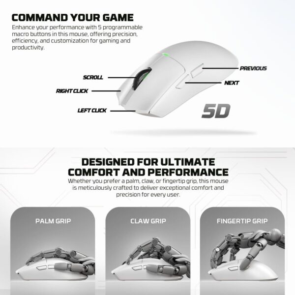 Wireless Gaming Mis Fantech WG13E Tanto E crni - Slika 5
