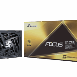 Napajanje 750W Seasonic Focus GX-750 Modularno, 80+ Gold ATX3.0