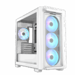 Kućište ASUS A23 PLUS TG ARGB/Micro-ATX/Mini-ITX/kaljeno staklo/no PSU/BELO