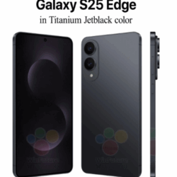 Samsung Galaxy S25 Edge S937 5G Dual Sim 12GB RAM 256GB - Titanium Jetblack