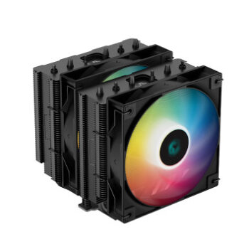 CPU Hladnjak DeepCool AG620 BK AR crni, 6 Heatpipes ARGB R-AG620-BKAMMN-GJD