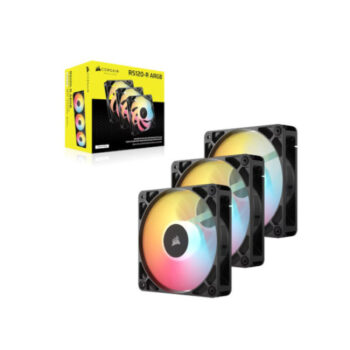 Ventilatori Corsair 3x RS120-R ARGB 120mm PWM-Triple Pack - Crni, CO-9050196-WW