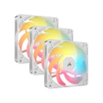 Ventilatori Corsair 3x RS120-R ARGB 120mm PWM-Triple Pack - White, CO-9050197-WW - Slika 2