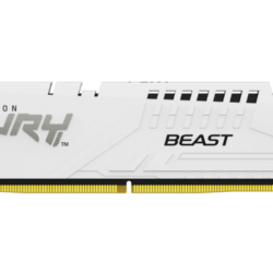RAM DDR5 Kingston 16GB 5200MHz Fury Beast White KF552C40BW-16