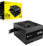 Napajanje 750W Corsair CX750 80+ Bronze Crno, CP-9020279-EU - Slika 2