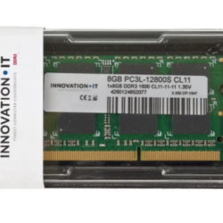 RAM SODIMM DDR3 8GB 1600MHz Innovation IT CL11 1.35V