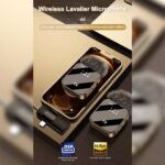 Bežični mikrofon Lavalier F11- za sve telefone - Slika 2