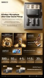 Bežični set za iPhone sa 2 mikrofona i kutijicom za punjenje - Slika 2