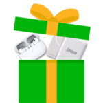 Bežični power bank+bluetooth slušalice- Poklon set