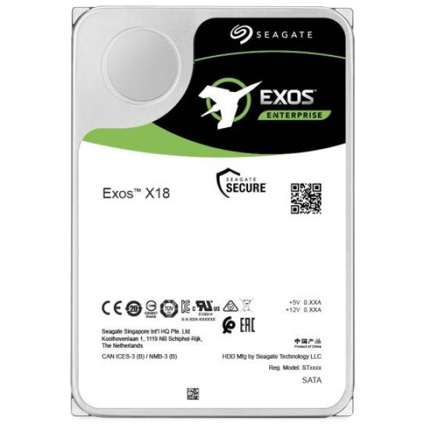 010120266956587586b9f.jpeg HDD Seagate 16TB Seagate Exos X18 ST16000NM004J 7200RPM 256MB Ent. - Slika 1