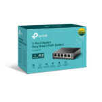 LAN Switch TP-LINK TL-SG105PE 5port 10/100/1000Mbps/4PoE/Metal - Slika 3