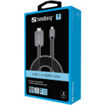 Kabl Sandberg USB C - HDMI 4K 136-21 - Slika 2