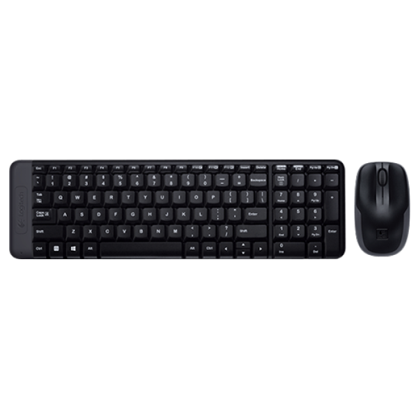 26028-2 Tastatura + miš Logitech MK220 Wireless US 920-003161 - Slika 1