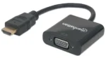 Adapter Manhattan 151467 HDMI/M - VGA/F - Slika 4