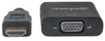 Adapter Manhattan 151467 HDMI/M - VGA/F - Slika 2