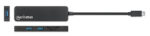 USB-C HUB 3port Manhattan 164948 3.2 G1/5Gbps/CR/Crni - Slika 3