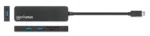 USB-C HUB 3port Manhattan 164948 3.2 G1/5Gbps/CR/Crni - Slika 7