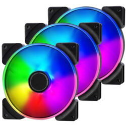 Ventilator 3-Pack Fractal Design Prisma AL-14 ARGB PWM, FD-FAN-PRI-AL14-PWM-3P