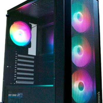 Kuciste Raidmax Vector 100 Black 4 x RGB fan/Window/650W