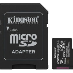 Micro SD Kingston 256GB SDCS3/256GB + adapter