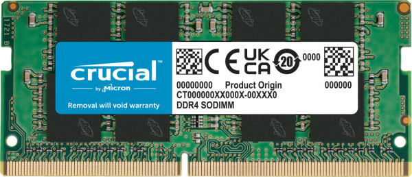 44958-2 RAM SODIMM DDR4 32GB 3200MHz Crucial CT32G4SFD832A - Slika 1