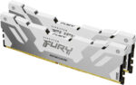 RAM DIMM DDR5 32GB (2x16GB) 6400MHz Kingston FURY Renegade White KF564C32RWK2-32