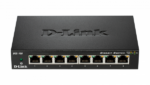 LAN Switch D-Link DGS-108GL/E 10/100/1000Mbps 8port Metal Gigabit