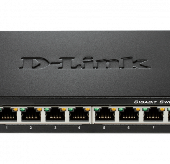 LAN Switch D-Link DGS-108GL/E 10/100/1000Mbps 8port Metal Gigabit