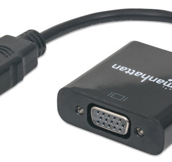 Adapter Manhattan 151467 HDMI/M - VGA/F