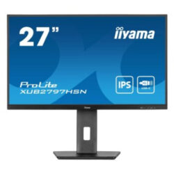 Monitor 27" Iiyama XUB2797HSN-B1 IPS 1920x1080/100Hz/1ms/HDMI/DP/USB/RJ45
