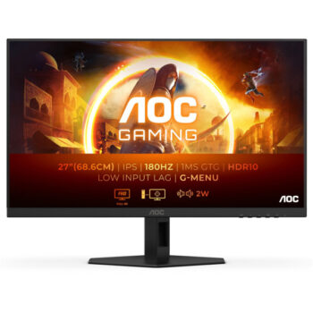 Monitor 27" AOC 27G4XE IPS 1920x1080/180Hz/0.5ms/2xHDMI/DP/G-sync/zvučnici
