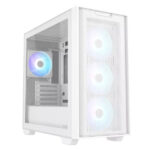 Kućište ASUS A21 PLUS TG ARGB/Micro-ATX/Mini-ITX/bez napajanja/bela