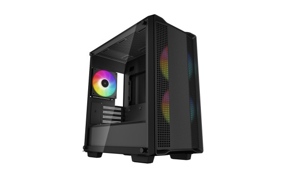 42166 Kućište DeepCool CC360 ARGB crni , R-CC360-BKAPM3-G-1 - Slika 1