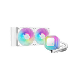CPU Hladnjak DeepCool LE240 V2 ARGB Belo, R-LE240-WHAMMN-G-2